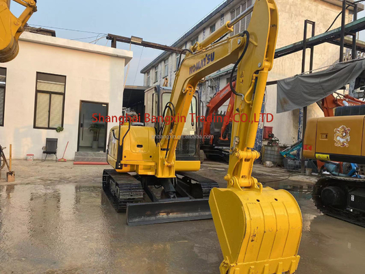 Gebrauchtes Komatsu PC56 Bagger mit 0,25 Eimer-Kapazität und 5600 KG Maschinengewicht