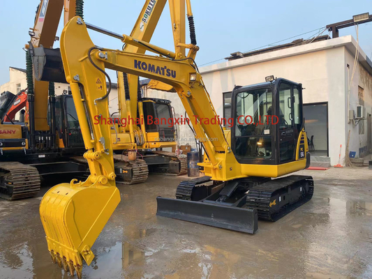 Gebrauchtes Komatsu PC56 Bagger mit 0,25 Eimer-Kapazität und 5600 KG Maschinengewicht