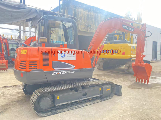 Doosan Maschinen DX55-9C Mini Bagger in gutem Zustand mit 0,3 Eimer Kapazität verwendet
