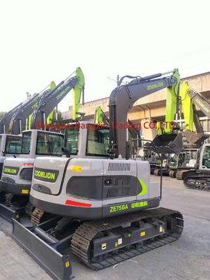 Holen Sie sich einen gebrauchten Zoomlion ZE75GA Bagger mit starker Leistung und hydraulischer Stabilität