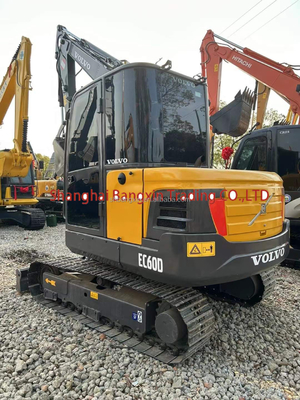 Kleinmaschinenbau Minibagger VOLVO EC60D mit hoher Leistung und hydraulischer Stabilität
