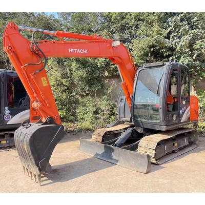 Gutes Zustand Gebraucht Hitachi ZX70 7 Tonnen Mini Bagger mit kostenlosem Versand im Jahr 2023