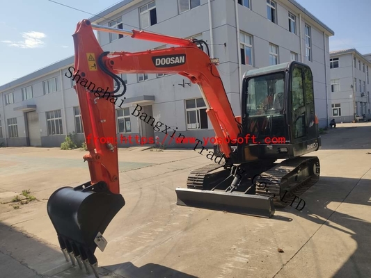90% DH60-7 Minibagger verwendet für Crawler Bagger Baumaschine