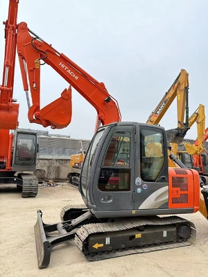 90% Gebraucht Hitachi ZX60 Mini Bagger von 6 Tonnen für Ihre industriellen Bedürfnisse