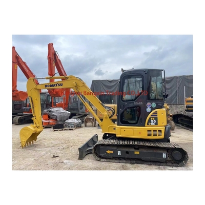 Komatsu PC55MR-2 in gutem Zustand japanischer Gebrauchtbagger mit Original-Hydraulikpumpe