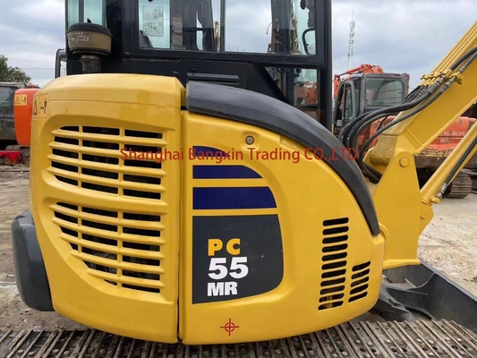 Komatsu PC55MR-2 in gutem Zustand japanischer Gebrauchtbagger mit Original-Hydraulikpumpe