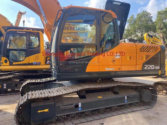 21000 KG Maschinengewicht 2020 Gebraucht Hyundai 220-9S Crawler Bagger für den Bau