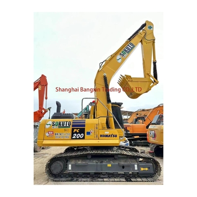 20000 KG Gebrauchtkomatsu PC200 Bagger mit 1 Eimer Kapazität in ausgezeichnetem Zustand