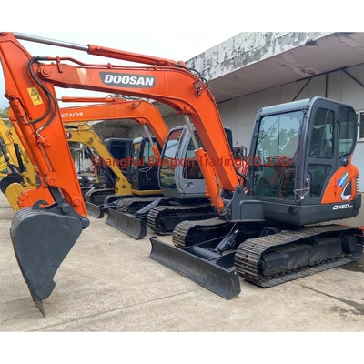 Ja, wir können Inspektion verwendet Doosan Bagger 6 Tonnen in Shanghai 0,25 Eimer Kapazität