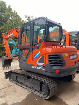 Ja, wir können Inspektion verwendet Doosan Bagger 6 Tonnen in Shanghai 0,25 Eimer Kapazität