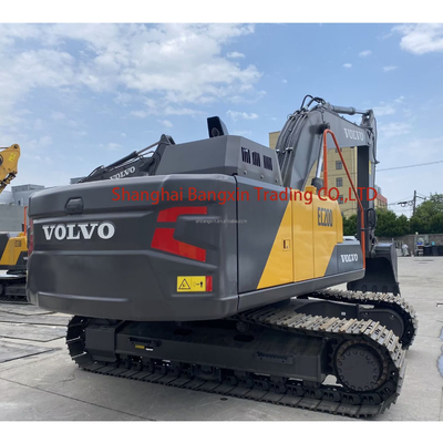 ISUZU Motor VOLVO EC200 Bagger zertifiziert und bereit für Ihre Baubedarf
