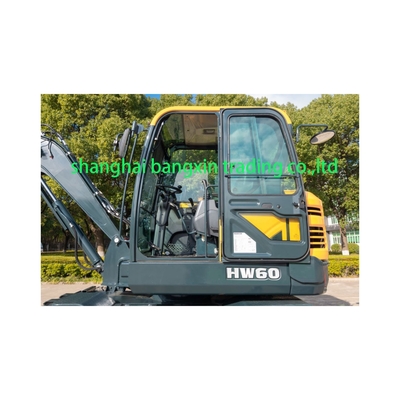 Steigern Sie Ihre Produktivität mit 90% Grad HW60 Mini Bagger und 0,34 Eimer Kapazität