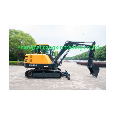 Gebrauchtes Hyundai HX60G Minibagger mit EPA/CE-Zertifizierung und Funktionsfähigkeit