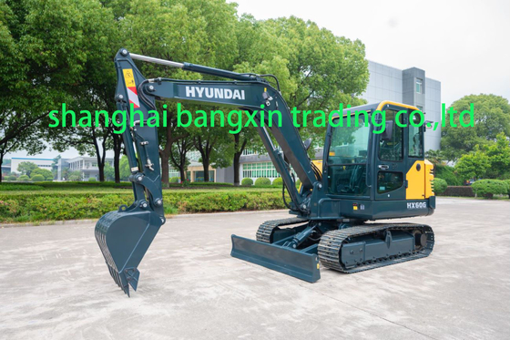 Gebrauchtes Hyundai HX60G Minibagger mit EPA/CE-Zertifizierung und Funktionsfähigkeit