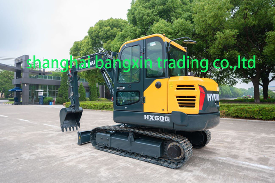 Gebrauchtes Hyundai HX60G Minibagger mit EPA/CE-Zertifizierung und Funktionsfähigkeit