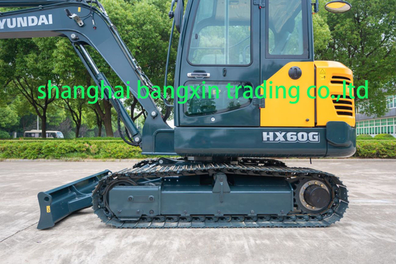 Gebrauchtes Hyundai HX60G Minibagger mit EPA/CE-Zertifizierung und Funktionsfähigkeit