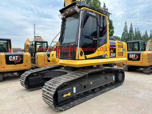Top-Rating Gebraucht Komatsu PC200-8 Bagger aus Japan mit Original-Hydraulikpumpe