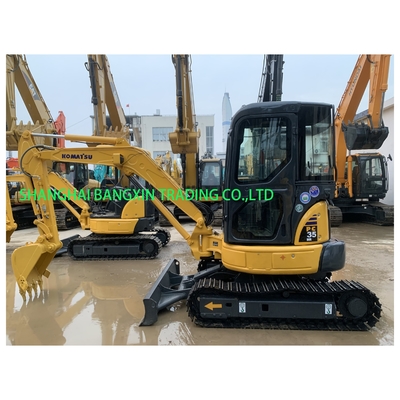 Komatsu Motor Minibagger 3,5 Tonnen EPA Farm Gebrauchtes Crawler Digger Kompaktes MiniBagger