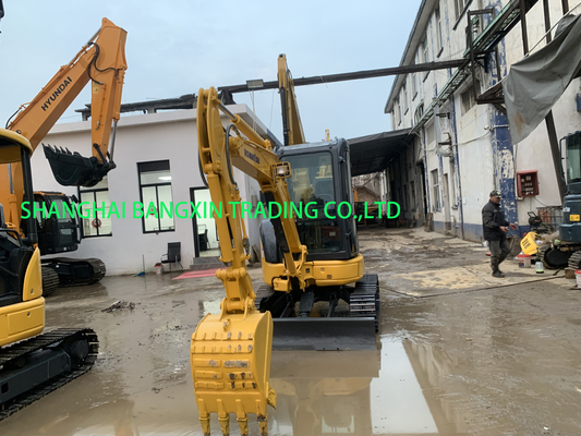 Komatsu Motor Minibagger 3,5 Tonnen EPA Farm Gebrauchtes Crawler Digger Kompaktes MiniBagger