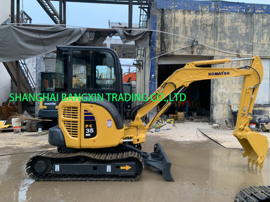 Komatsu Motor Minibagger 3,5 Tonnen EPA Farm Gebrauchtes Crawler Digger Kompaktes MiniBagger