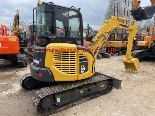 Gebrauchtes Komatsu PC55MR-2 Minibagger 28.5k Jahr 2021 in ausgezeichnetem Zustand