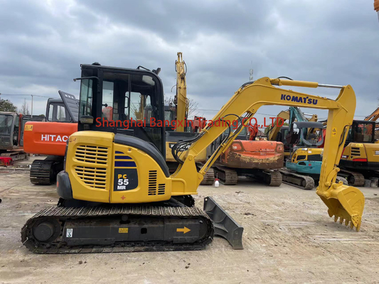 Gebrauchtes Komatsu PC55MR-2 Minibagger 28.5k Jahr 2021 in ausgezeichnetem Zustand