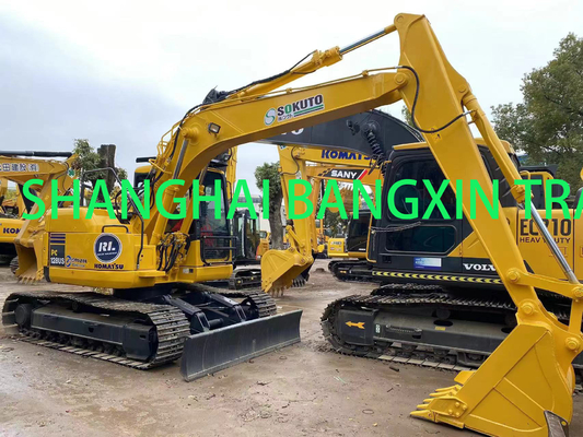 Hydraulischer Crawler Bagger Komatsu Pc128us Original hydraulische Ventil Eimer Kapazität
