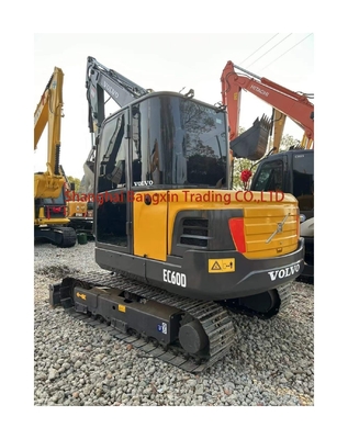 Holen Sie sich das Beste für einen gebrauchten Volvo EC60D Mini Bagger 0,25 Eimer Kapazität 7-Tage Lieferung