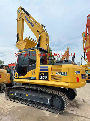 Gebrauchtes Komatsu PC200 Bagger starke Leistung und hohe hydraulische Stabilität