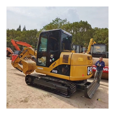 2.5 Tonnen Cat 306d Minibagger mit starker Leistung und hoher hydraulischer Stabilität